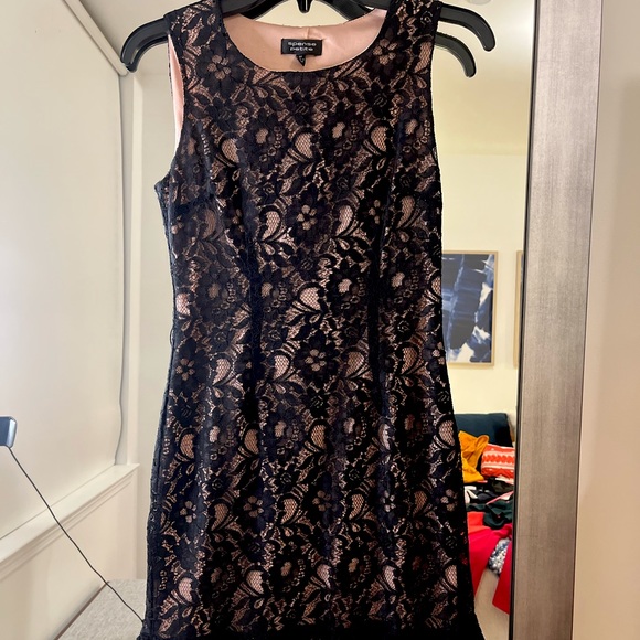 Lace black cocktail dress by Spence - Small - Picture 4 of 5